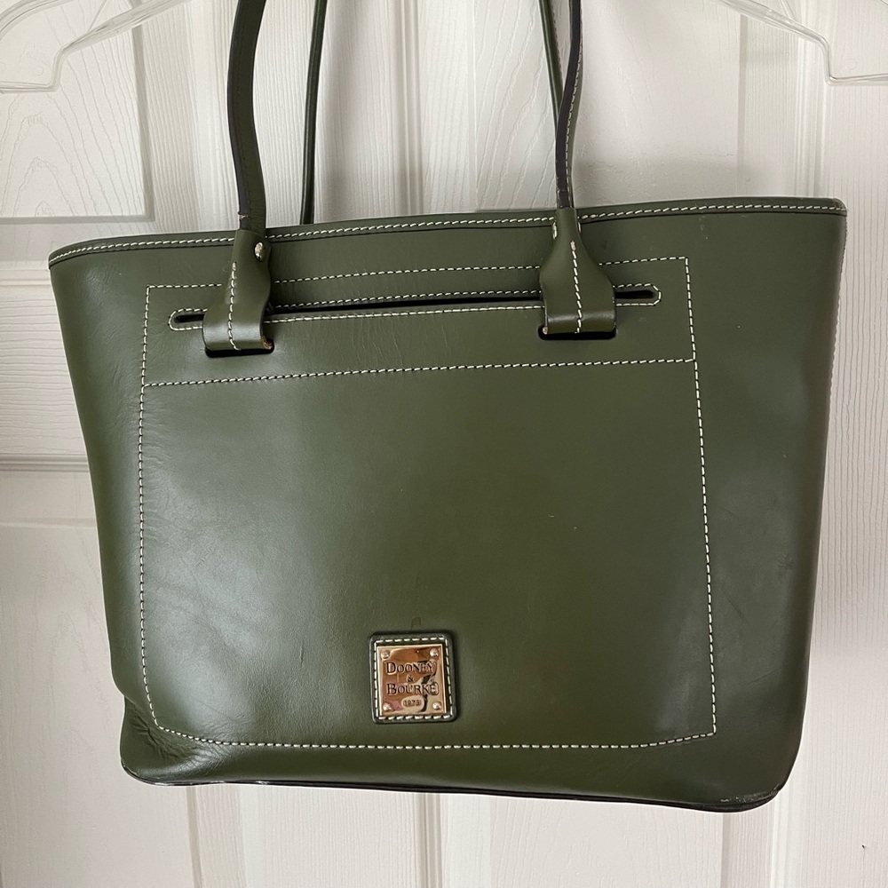 Dooney and Burke leather tote